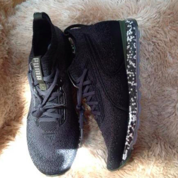 Puma Jamming Cushion Black Forest Night Sneakers. - Picture 7 of 8